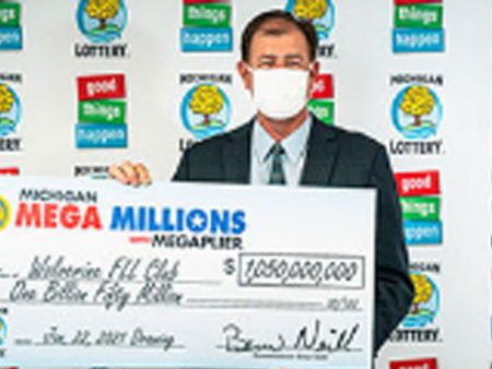 Michigan lottery club shares $1.05 billion jackpot!